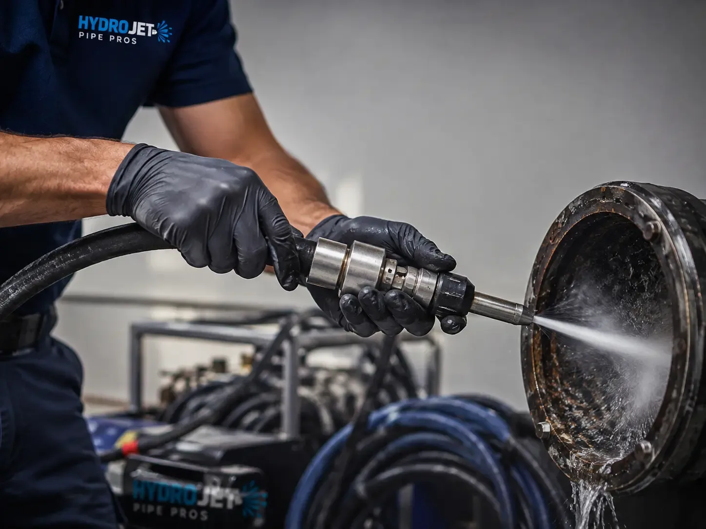 Hydro Jet Pipe Descaling in Echo Lake, CA